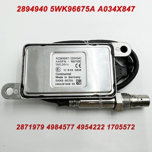 Capteur de NOx 5WK96675A pour camions Cummins et Volvo XF Euro 5 - 2