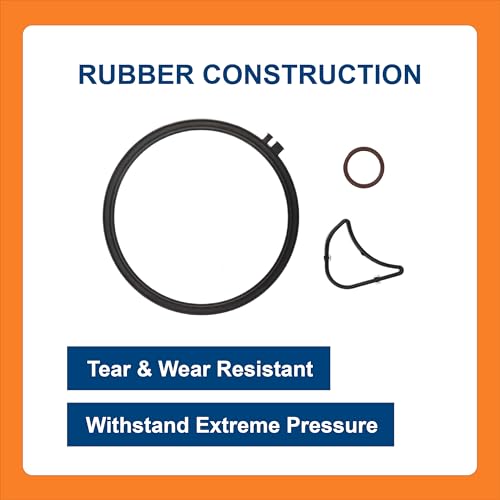 Image of BTS-A4720106062 Crankcase Ventilation Seal Kit, Compatible with Detroit Diesel DD15 Engine, Aftermarket Replacement for OEM A4720106062, Juego de Juntas de Separador de Aceite