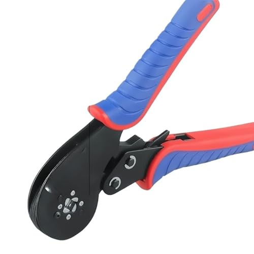 Alicate Crimpar Prensa Box Com 1200 Peças Terminal Ilhós Tubolar Isolado Duplo 0,08 Até 16mm²