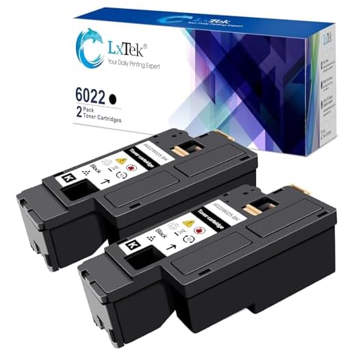 LxTek Remanufactured Toner Cartridge Replacement for Xerox WorkCentre 6027 6025, Phaser 6022 6020 Printer(2 Black 106R02759), High Yield