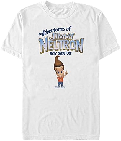 Nickelodeon Men's Jimmy Neutron "Jimmy N" Graphic T-Shirt