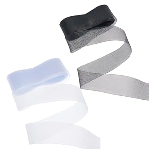 NBEADS 20 Yards Rosshaar Geflecht Borte