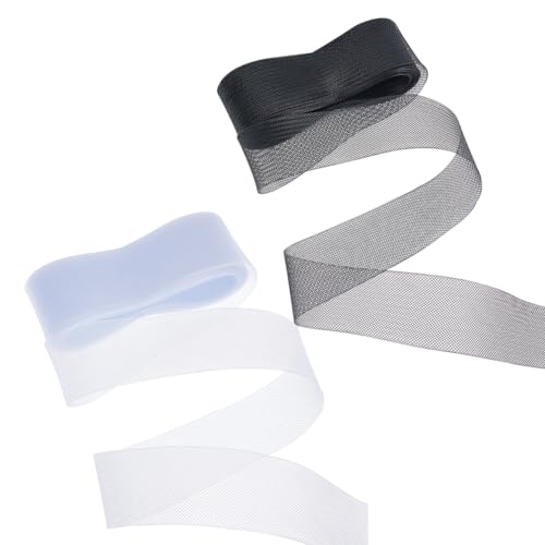 NBEADS 20 Yards Rosshaar Geflecht Borte