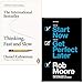 Produktbild Thinking, Fast and Slow By Daniel Kahneman & Start Now. Get Perfect Later by Rob Moore 2 Books Collection Set