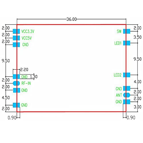 Module d'amplification de signal WiFi 2.4G 2W XQ-02A commutateur bidirectionnel