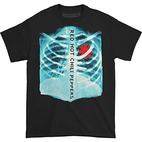 Red Hot Chili Peppers Men's X-Ray T-Shirt Large Black