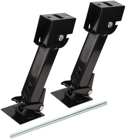 2 Stks Telescopische Opvouwbare Trailer Stabilisator Jacks