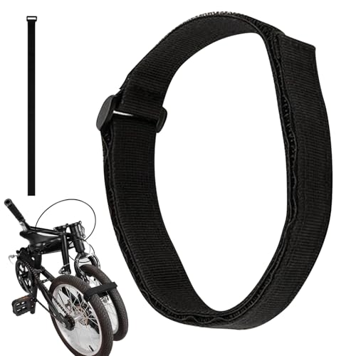 lyanny Bike Wheel Strap - Adjustable Bicycle Accessories | Bike Tube Strap - for Outdoor Transport Mountain Road Biking Tire Rack Tube Hose Transport