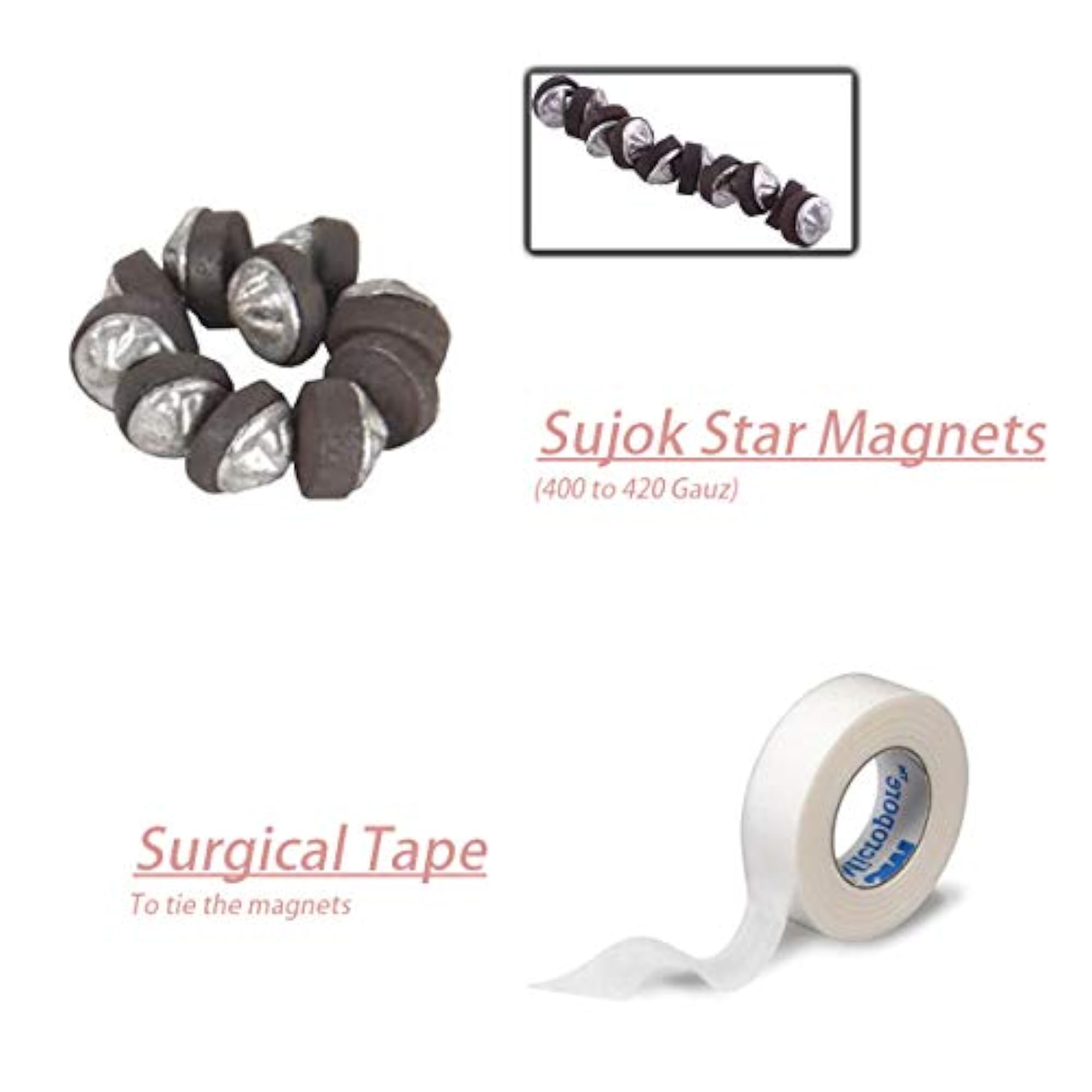 Acupressure & Su-jok Therapy Tools Combo Set, Pack of 5