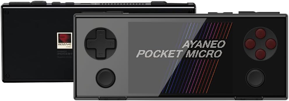 Pocket Micro Standard-3.5 Inches 960x640Screen Aspect Ratio 32  Touch Screen Handheld Android 13 OS Retro Video Game Console Tablet PC 8GB LPDDR4X,256GB Storage Pocket Micro