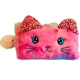 Estojo Escolar Infantil Gatinho Pelúcia