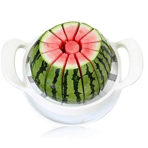 Flipco Large Watermelon Cutter Slicer Stainless Steel Fruit Perfect Corer Slicer Kitchen Tools