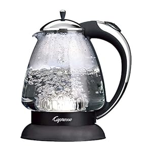Capresso 259 Water Kettle, 10″ x 8.25″ x 6.25″, Polished Chrome