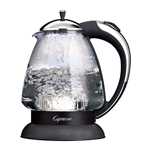 Capresso 259 Water Kettle, 10" x 8.25" x 6.25", Polished Chrome by Capresso - Used condition - US$41.21