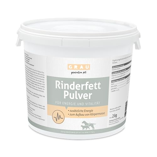 GRAU Rinderfettpulver für Hunde und Katzen 2kg