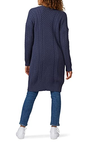 Image of 525 America Rent The Runway Pre-Loved Blue Cable Cardigan