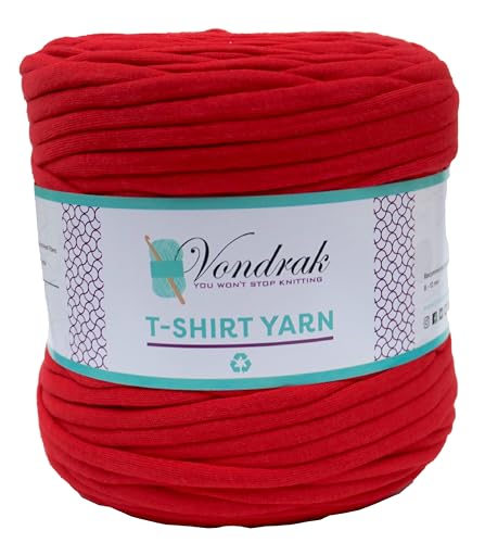 Vondrak T-Shirt Yarn 130 Yards of Fabric Recycled Yarn 1.5