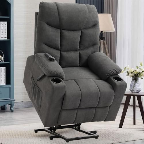 Sillón reclinable eléctrico con soporte para teléfono miniatura 1