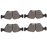 SCITOO D394 Front Semi-Metal Brake Pads Sets Fit For Audi 100 Quattro,For BMW 525i 525iT 530i 535i 540i 735i 735iL 740i 740iL 750iL L7 M3 M5 Z3