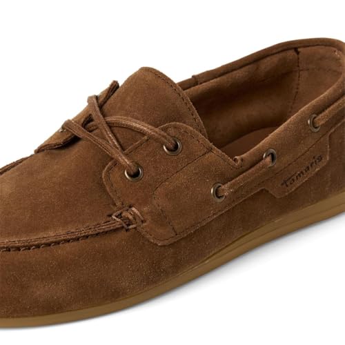Image of Tamaris Schnurer Damen sportlich, Cognac, 11