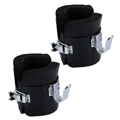 minkissy parada de manos maquinas gym material gimnasio ramit equipo accesorios de gimnasio para máquina de cable botas de gravedad duraderas botas de inversión aleación de aluminio Black