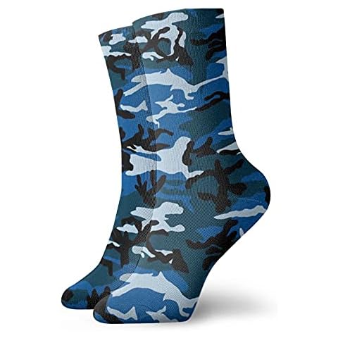 Calcetines deportivos XCNGG Camuflaje azul marino de corte bajo y confortables Cover