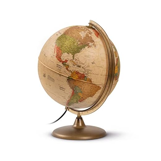 Globo Terrestre Discovery 30cm Iluminado Tecnodidattica