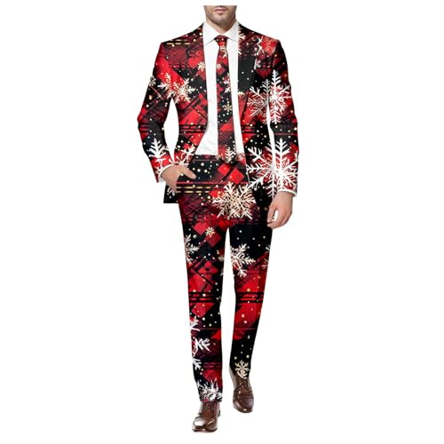 Costume de Noël homme élégant pour briller au dîner de fête en famille