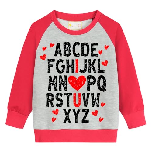 Sweat-shirt éléphant et dinosaure pour enfant de 2 à 7 ans avec col rond