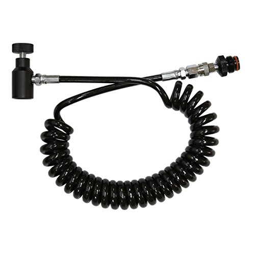WTG Heavy Duty Remote Coil AIR / CO2 Paintball Gun HPA/N2 Thick Hose with Quick Disconnect