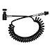WTG Heavy Duty Remote Coil AIR / CO2 Paintball Gun HPA/N2 Thick Hose with Quick Disconnect