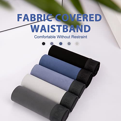Bamboo Cool Men's Underwear Boxer Briefs Soft Bamboo Viscose Breathable Performance Underwear For Men 4 Pack #TOP5
