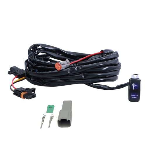 Image of Whip Light Wiring Harness Kit 16AWG for Polaris Ranger RZR General