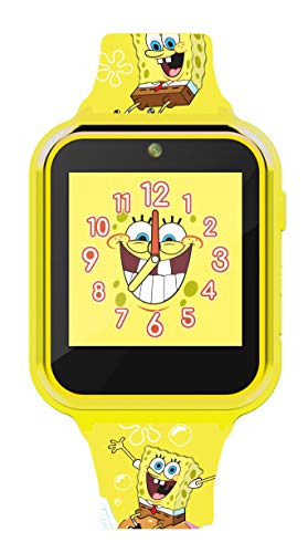 image for Accutime Nickelodeon SpongeBob SquarePants Yellow LED Screen Kids Smar