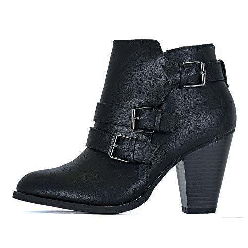 Guilty Heart - Camila-64 Black Pu, 7