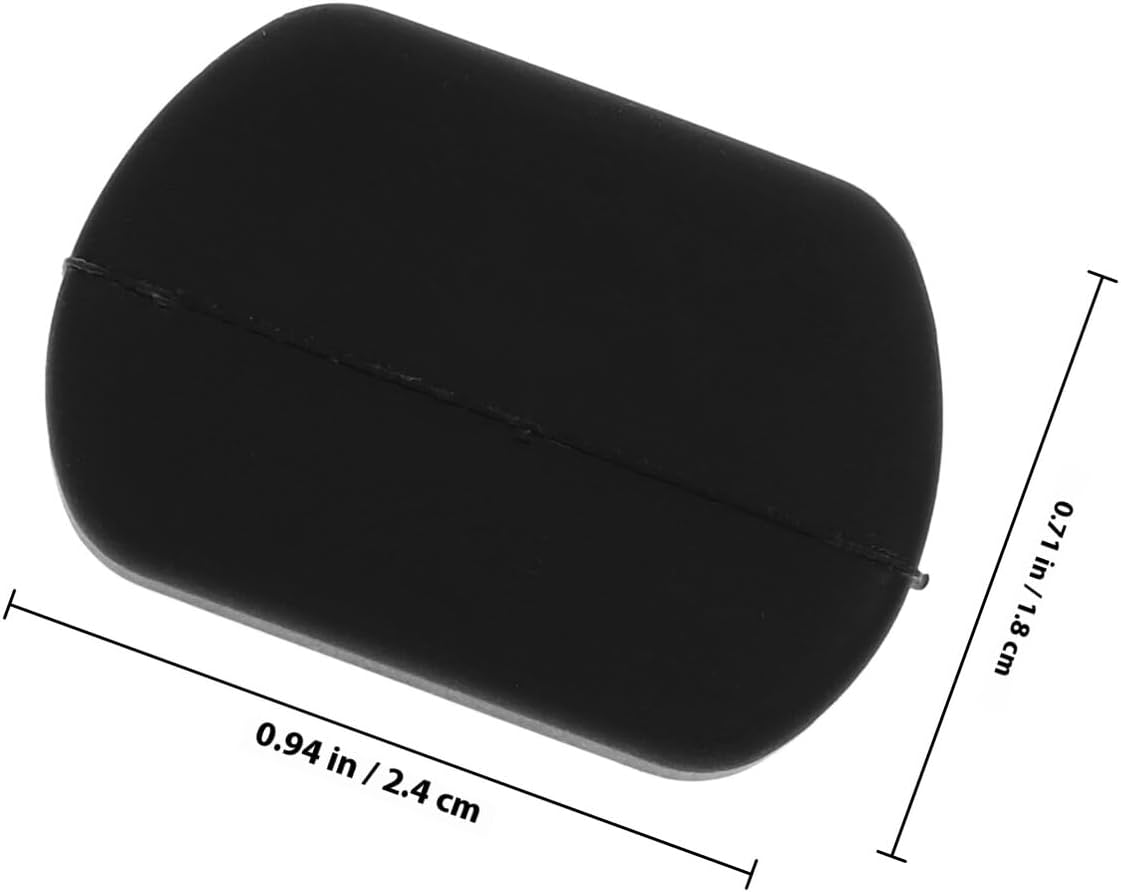 MAGICLULU Air Fryer Bumpers Protector Set 4pcs Silicone Tray Feet Replacement Parts Anti-scratch Airfryer Basket Corner Protectors for Abs Air Fryers