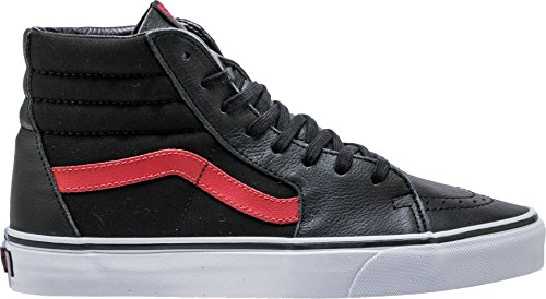 Vans Vans Men's Sk8-hi(tm) Core Classics (5.5 M US Women / 4 M US Men, Black/Red/White)