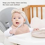 Susurration Muslin Baby Drool Bibs 10Pack Soft Square Adjustable Bandana Bibs for Unisex Newborn Baby Girls&Boys - Image 4