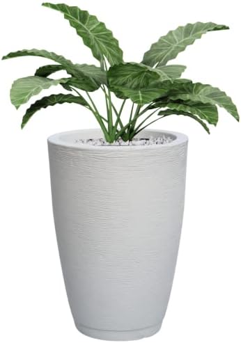 Vaso Polietileno Para Plantas Jardim Sala Luxo Cone Bojo 1 Com Pr...