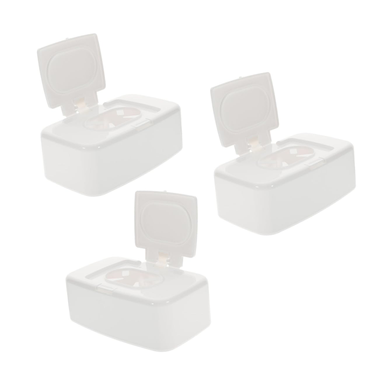 Alipis 9stücke Nachfüllbare Feuchttücher Aufbewahrungsbox Kompakte Tragbare Tücherhalter Für Zuhause Schreibtisch Und Reisen Praktische Lösung Für Make-up Und Hygiene