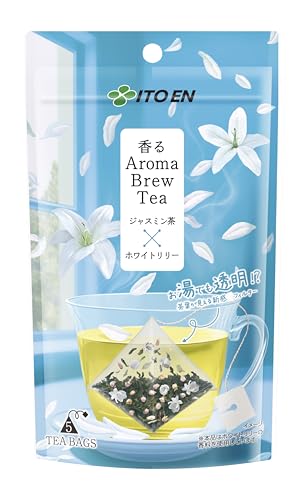 伊藤園 香る Aroma Brew Tea ジャスミン茶×ホワイトリリー