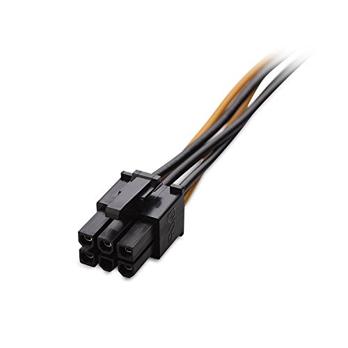 Lianshu 3Pack 6 Pin Pci-E To Sata Power Cable - 8 Inches #TOP2
