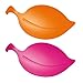 Produktbild Koziol Glasabdeckung Leaf-On 2er Set solid pink/terracotta