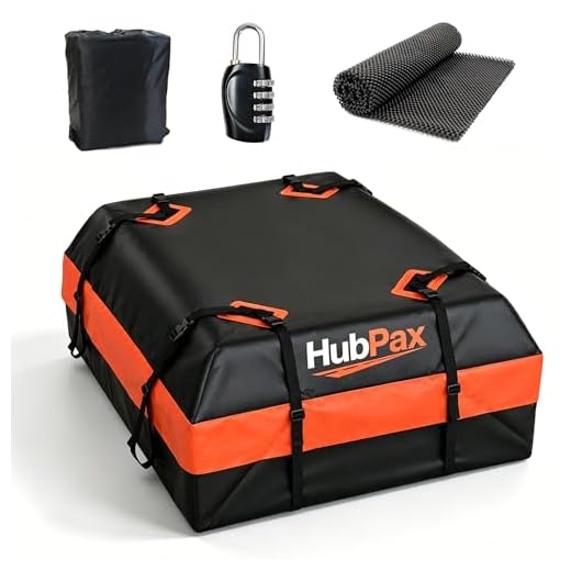 Large 15 Cu Ft Car Rooftop Carrier Bag