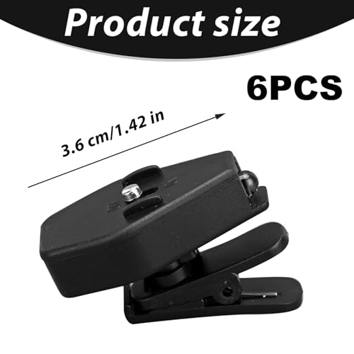 Mini luz de libro para evitar la fatiga ocular pack de 6 linternas ligeras de clip 5