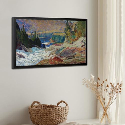 Toile chutes du fleuve Montréal MacDonald pour petits murs nus