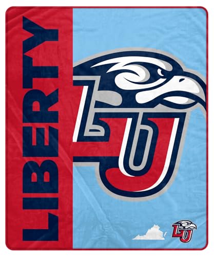 Proformance Home NCAA Liberty Flames Endzone Ultra Soft Tailgate Throw