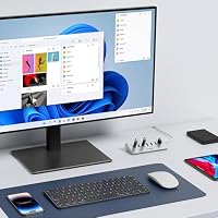 USB Hub 3.0 7-Port, Aluminium USB Verteiler Adapter mit Mehrfach USB 3.0 – Ansicht 8