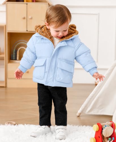 Image of BFUSTYLE Baby Coat 6M-5T Winter Clothes Toddler Boy Girl Jacket with Hood