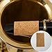 ETFBUY 5 Pcs 45x25mm Universal Saxophone Neck Cork Sax Neck Joint Cork Sheet Replacement for Alto/Soprano/Tenor Saxophone